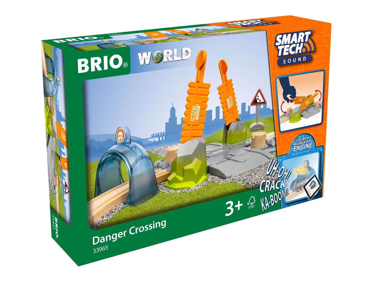 Brio Smart Tech Sound Danger Crossing Brio Smart Tech Sound Danger Crossing